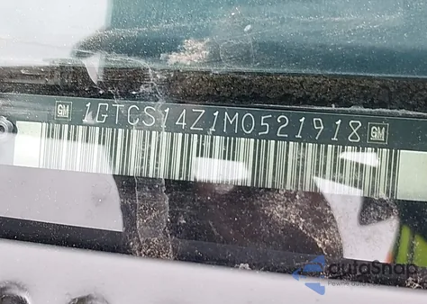 1991 GMC Sonoma из США, поврежденный, VIN 1GTCS14Z1M0521918